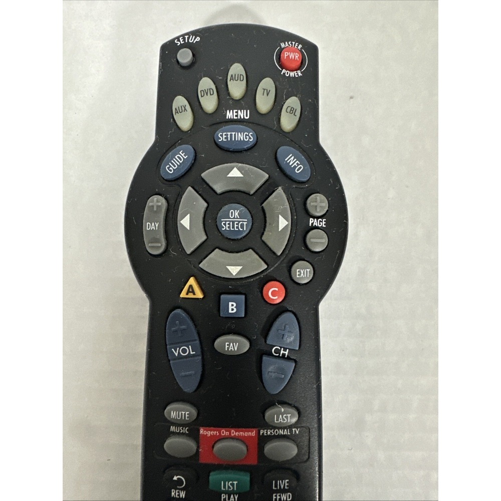 Rogers 1056B03 Replacement Remote Control [Pre-Owned] Tested - Picture 4 of 6